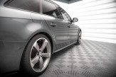 Maxton Design bočné prahové lišty AUDI A4 / A4 S-Line / S4 B8 Ver.2 - čierny lesklý