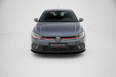 Maxton Design spoiler predného nárazníka Street Pro VW Polo AW GTI po FL - čierny 