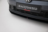 Maxton Design spoiler predného nárazníka Street Pro VW Polo AW GTI po FL - čierny 