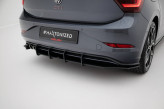 Maxton Design difúzor zadného nárazníka Street Pro VW Polo AW GTI po FL - čierno červený