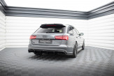 Maxton Design spoiler zadného nárazníka AUDI A6 / A6 S-Line / S6 C7 po FL Ver.2 - čierny lesklý