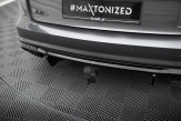 Maxton Design spoiler zadného nárazníka AUDI A6 / A6 S-Line / S6 C7 po FL Ver.2 - čierny lesklý