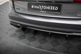 Maxton Design spoiler zadného nárazníka AUDI A6 / A6 S-Line / S6 C7 po FL Ver.2 - čierny lesklý