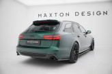 Maxton Design predĺženie strešného spoilera AUDI A6 S-Line / S6 C7 Avant po FL - čierny lesklý