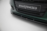 Maxton Design spoiler predného nárazníka AUDI A6 S-Line / S6 C7 pred FL Ver.3 - čierny lesklý