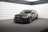 Maxton Design bočné prahové lišty AUDI A6 C7 pred FL Ver.2 - čierny lesklý