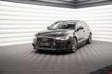 Maxton Design bočné prahové lišty AUDI A6 C7 pred FL Ver.1 - čierny lesklý