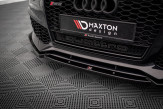 Maxton Design spoiler predného nárazníka AUDI A6 C7 so vzhľadom RS6 C7 - čierny lesklý