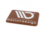 Maxton Design samolepka 6 ks vzor D12 - hnedá