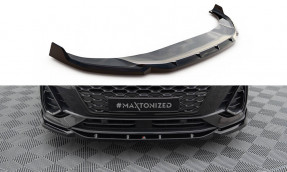 Maxton Design spoiler predného nárazníka AUDI Q3 F3 Sportback Ver.2 - čierny lesklý
