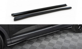 Maxton Design bočné prahové lišty AUDI Q3 F3 Sportback - čierny lesklý