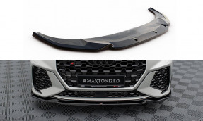 Maxton Design spoiler predného nárazníka AUDI RSQ3 F3 Ver.1 - čierny lesklý