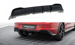 Maxton Design spoiler zadného nárazníka VW Golf VIII GTE - čierny lesklý