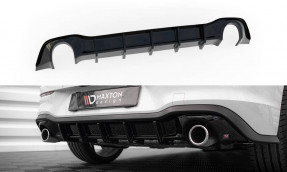 Maxton Design spoiler zadného nárazníka VW Golf VIII GTI Ver.3 - čierny lesklý